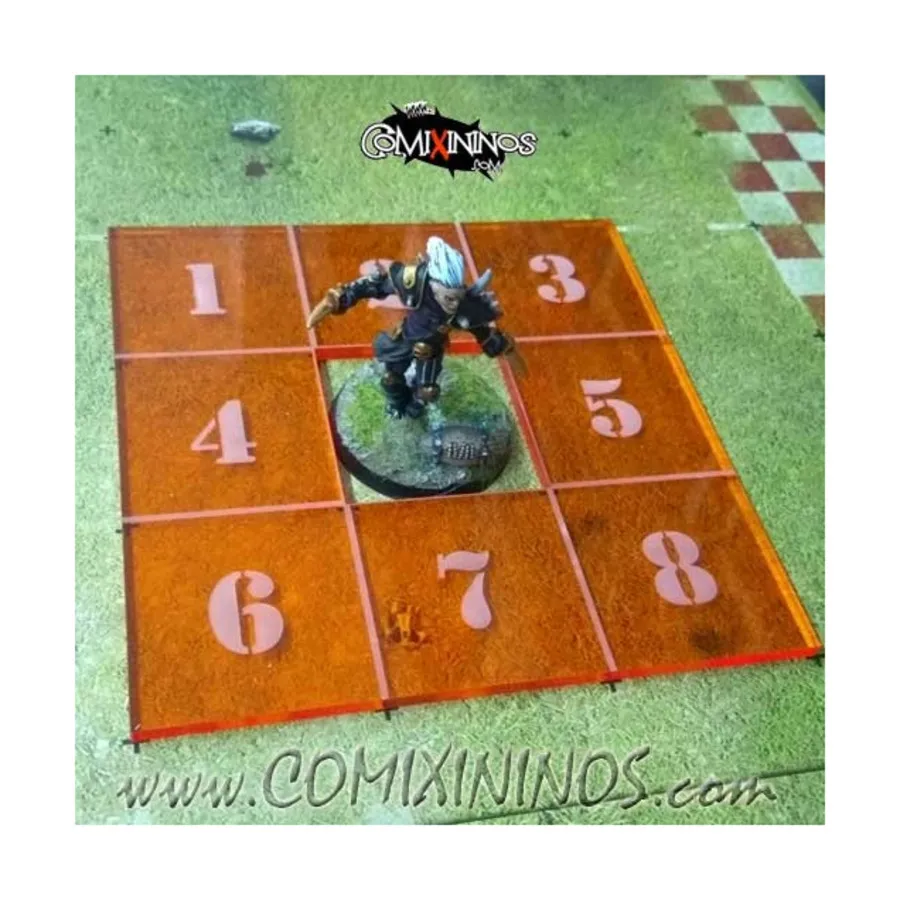 Шаблон рассеяния, 29 мм – прозрачный оранжевый, Fantasy Football Miniatures - Range Rulers and Templates (34mm)
Шаблон рассеяния, 29 мм – прозрачный оранжевый, Fantasy Football Miniatures - Range Rulers and Templates (34mm)