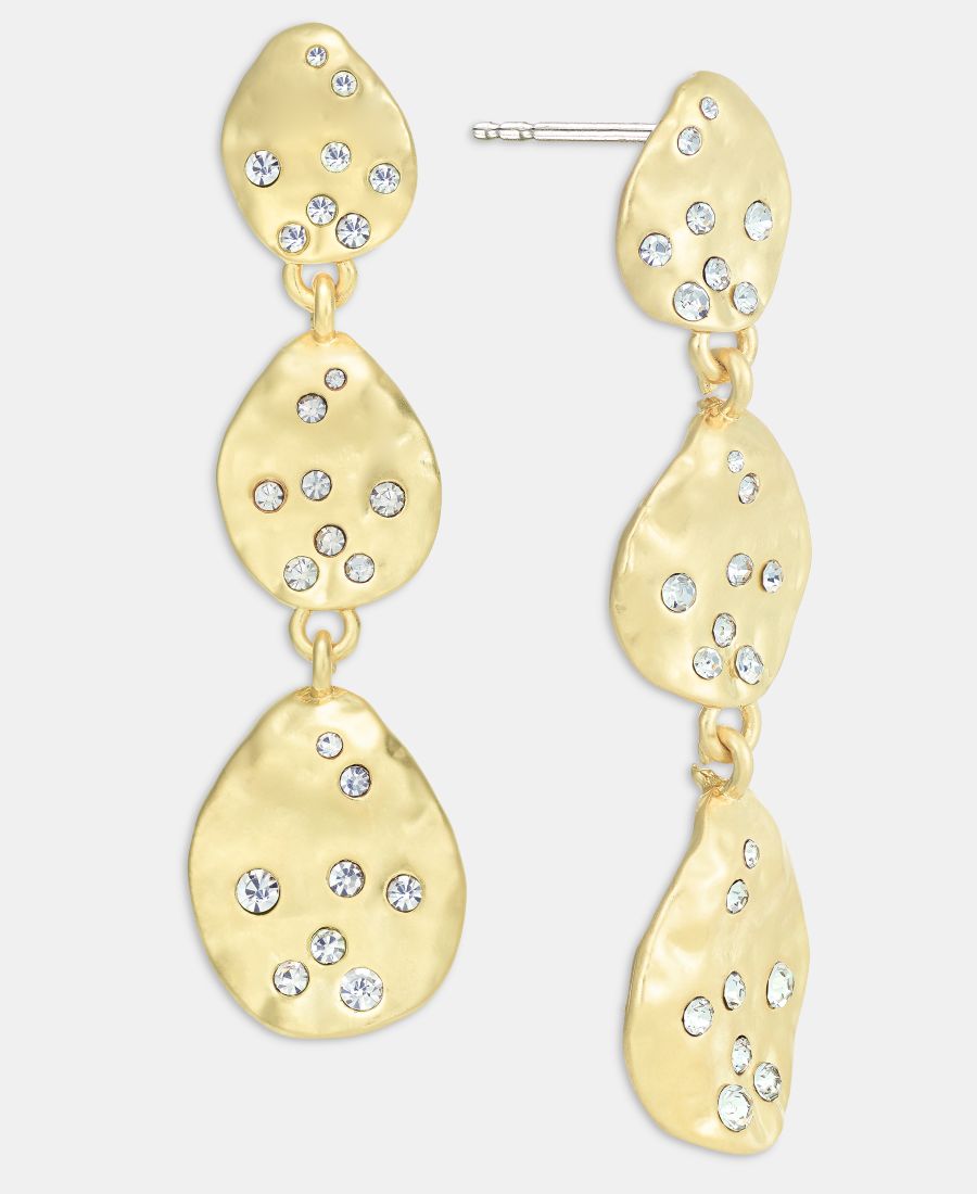 Серьги-подвески овальной формы с паве, эксклюзивно от Macy's Style & Co, Crystal
Серьги-подвески овальной формы с паве, эксклюзивно от Macy's Style & Co, Crystal