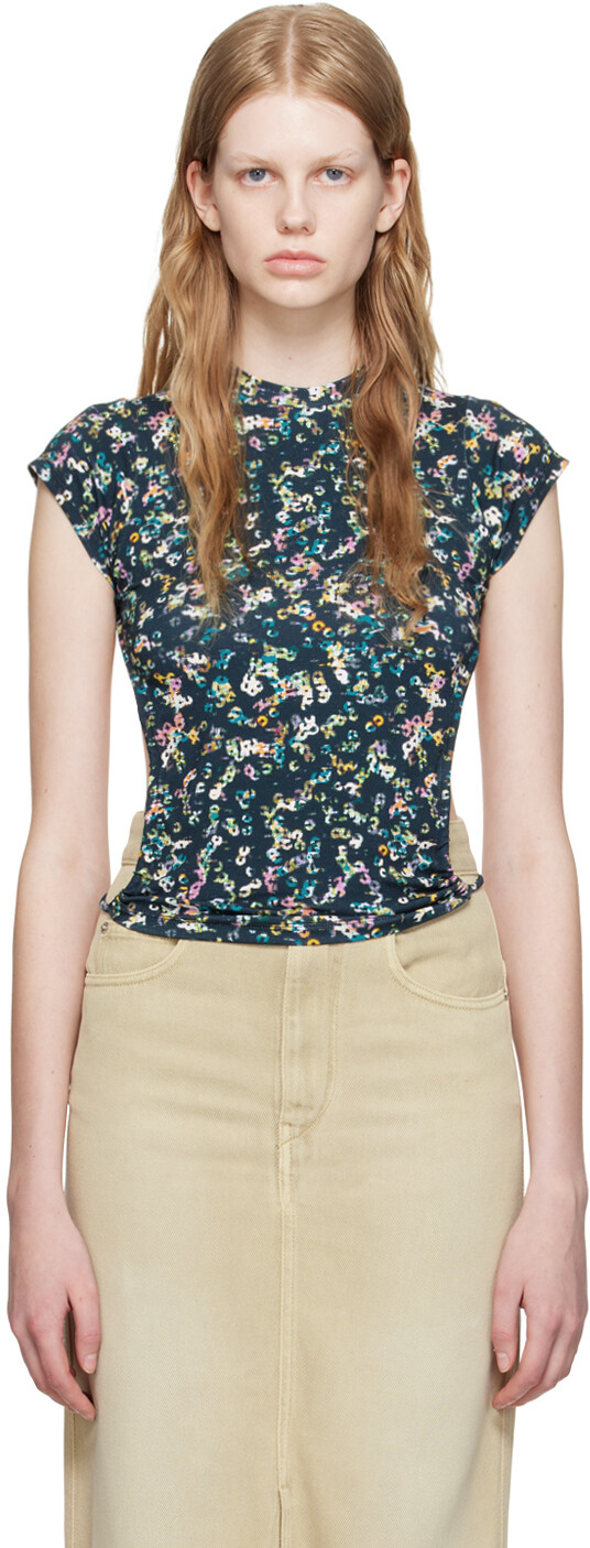 Синяя футболка Джувия Isabel Marant Etoile, Синий, Синяя футболка Джувия Isabel Marant Etoile
Синяя футболка Джувия Isabel Marant Etoile, Синий, Синяя футболка Джувия Isabel Marant Etoile