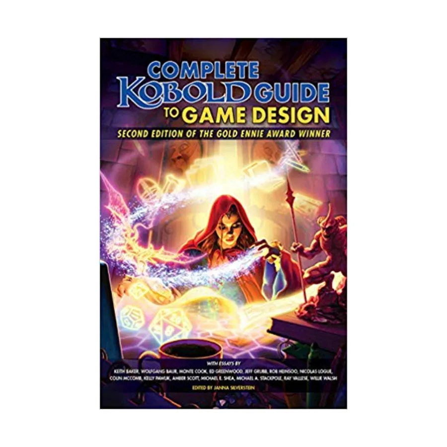 Complete Kobold Guide to Game Design (2nd Edition), Fantasy Supplements & Game Design Handbooks (Kobold Press), мягкая обложка
Complete Kobold Guide to Game Design (2nd Edition), Fantasy Supplements & Game Design Handbooks (Kobold Press), мягкая обложка