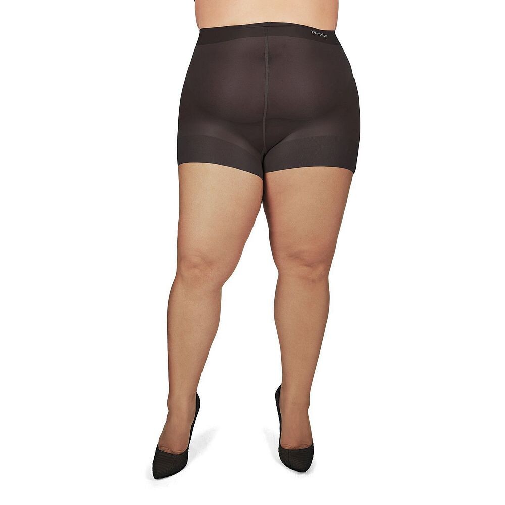 Ультрапрозрачные колготки с пышным верхом больших размеров MeMoi, цвет Off Black
Ультрапрозрачные колготки с пышным верхом больших размеров MeMoi, цвет Off Black