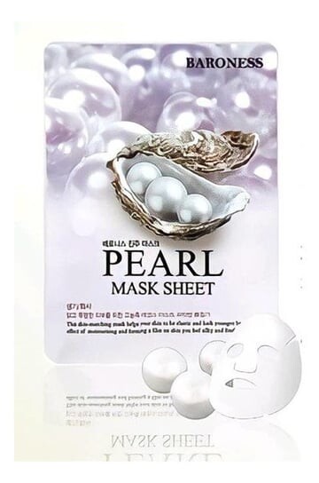 Осветляющая и разглаживающая тканевая маска с экстрактом жемчуга 21г Baroness
Осветляющая и разглаживающая тканевая маска с экстрактом жемчуга 21г Baroness