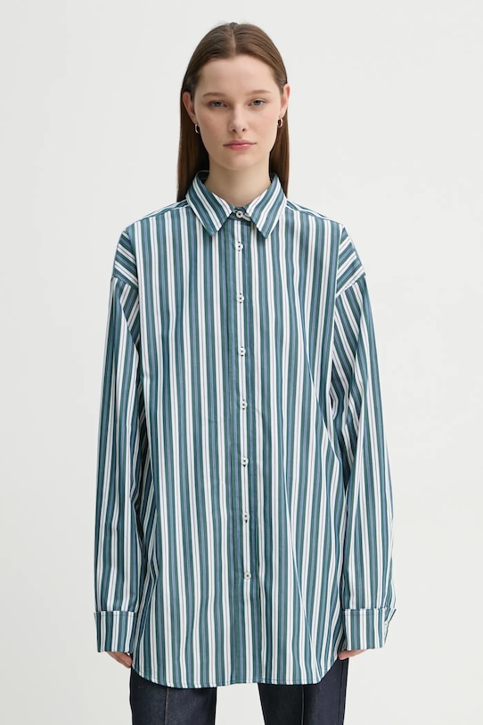 Хлопковая рубашка Remain, бирюзовый
Хлопковая рубашка Remain, бирюзовый