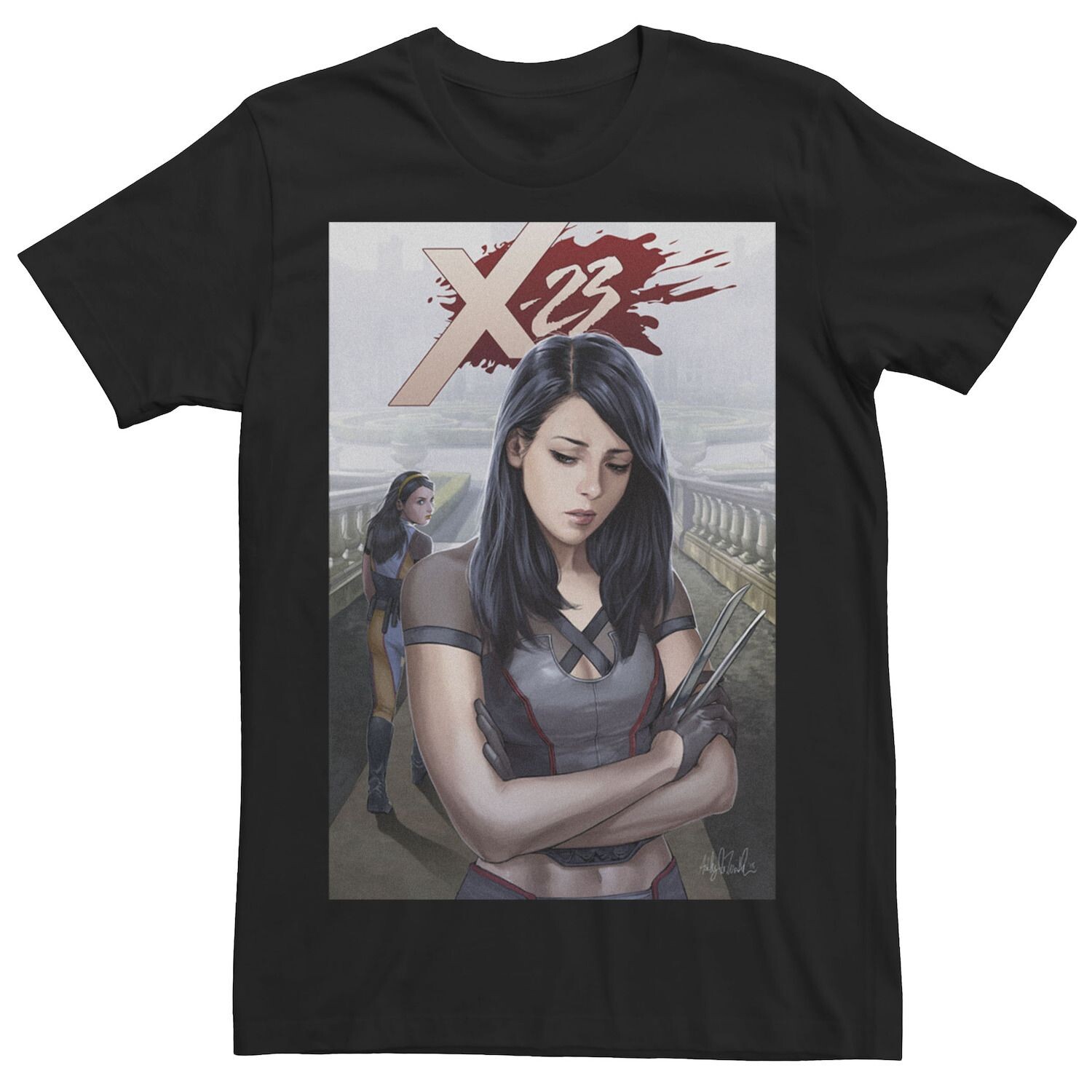 Мужская футболка X-23 Versus Honey Badger с обложкой комиксов и графическим рисунком Marvel
Мужская футболка X-23 Versus Honey Badger с обложкой комиксов и графическим рисунком Marvel