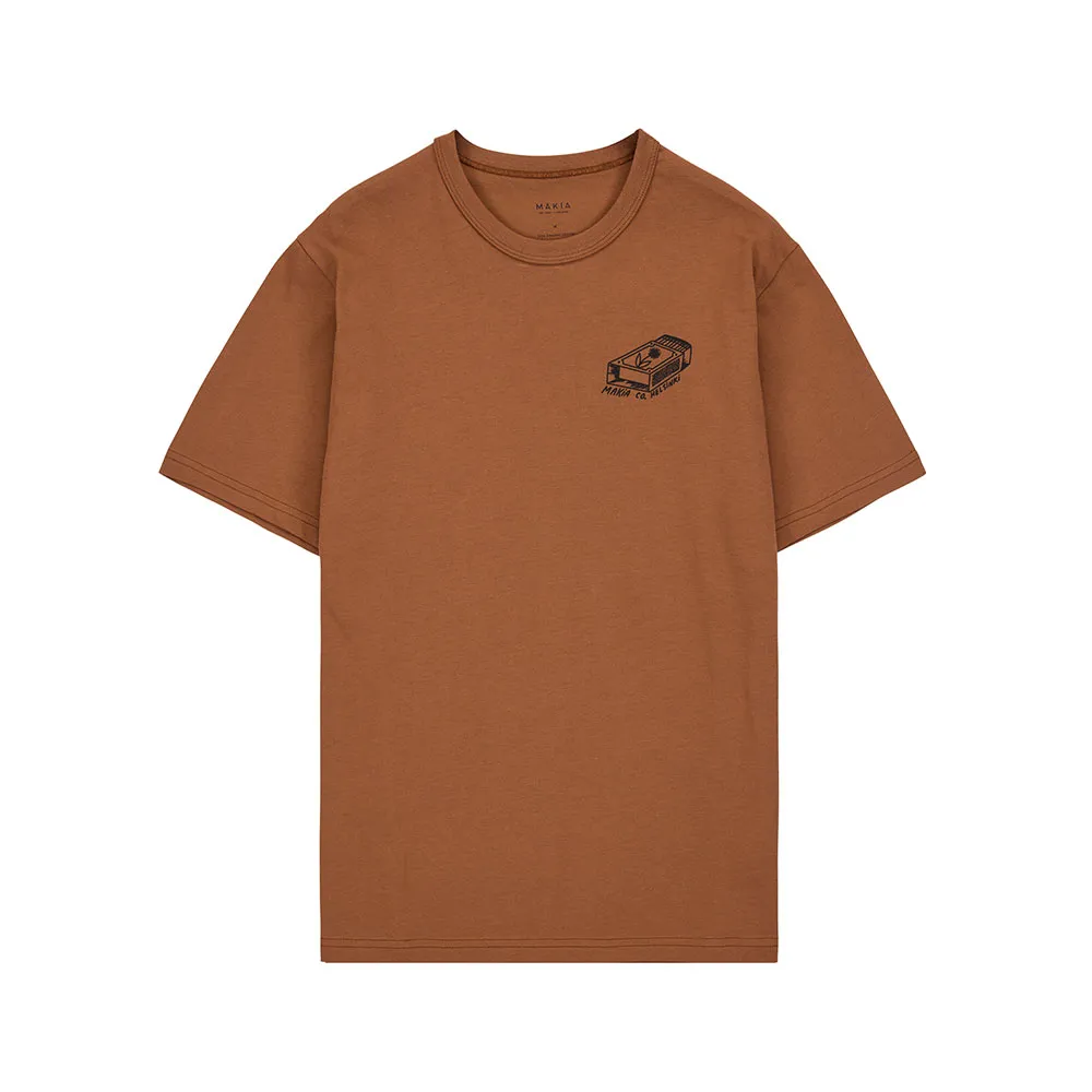 Футболка Makia Sauna, коричневый
Футболка Makia Sauna, коричневый