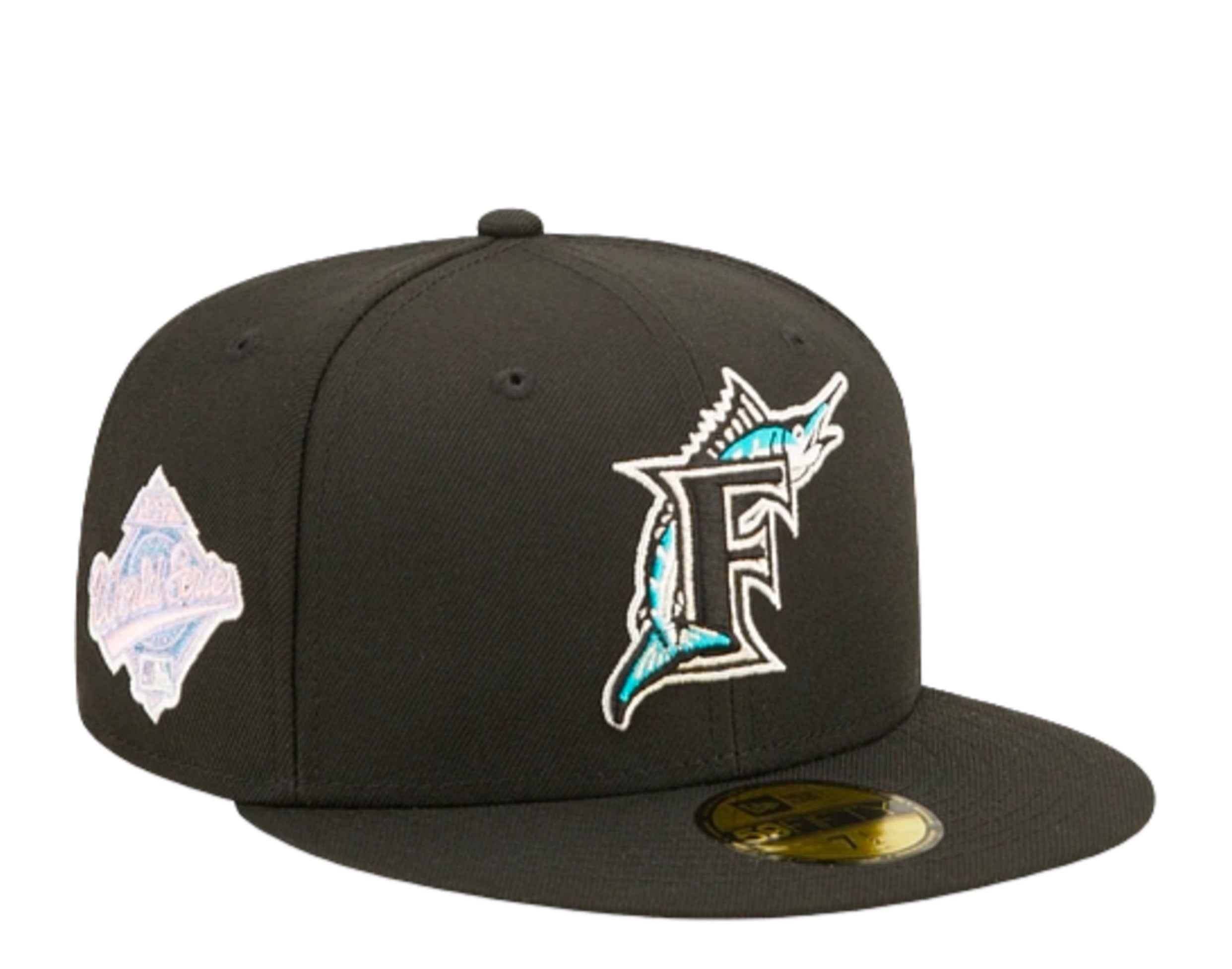 New Era 59Fifty MLB Florida Marlins Pop Sweat черная/синяя облегающая кепка 60243518
New Era 59Fifty MLB Florida Marlins Pop Sweat черная/синяя облегающая кепка 60243518