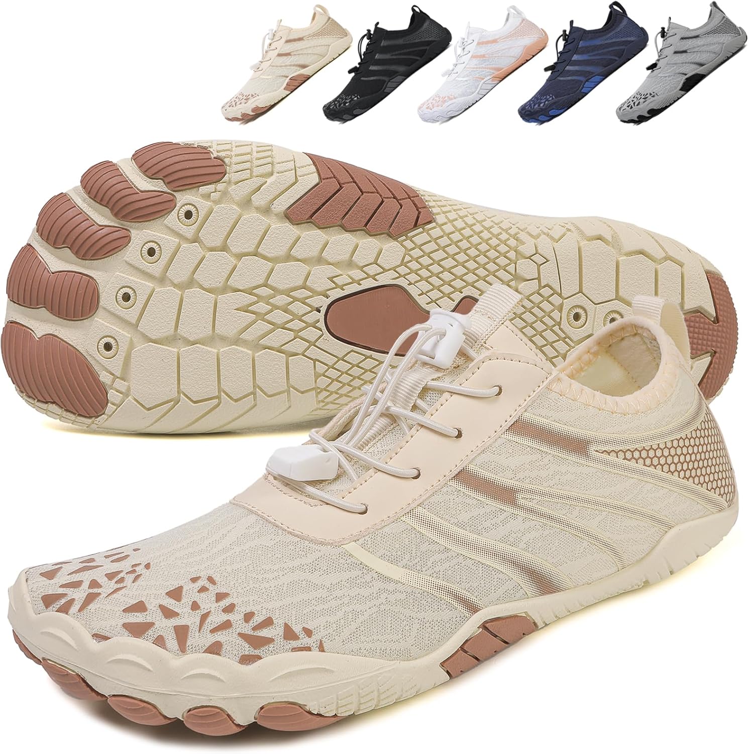 Ботинки для походов для женщин и мужчин, унисекс водонепроницаемые босоножки, дышащие, противоскользящие походные туфли для занятий спортом, с широкой носочной частью, для походов, прогулок, бега, йоги и водных видов спорта Xianfengniao, бежевый
Ботинки для походов для женщин и мужчин, унисекс водонепроницаемые босоножки, дышащие, противоскользящие походные туфли для занятий спортом, с широкой носочной частью, для походов, прогулок, бега, йоги и водных видов спорта Xianfengniao, бежевый