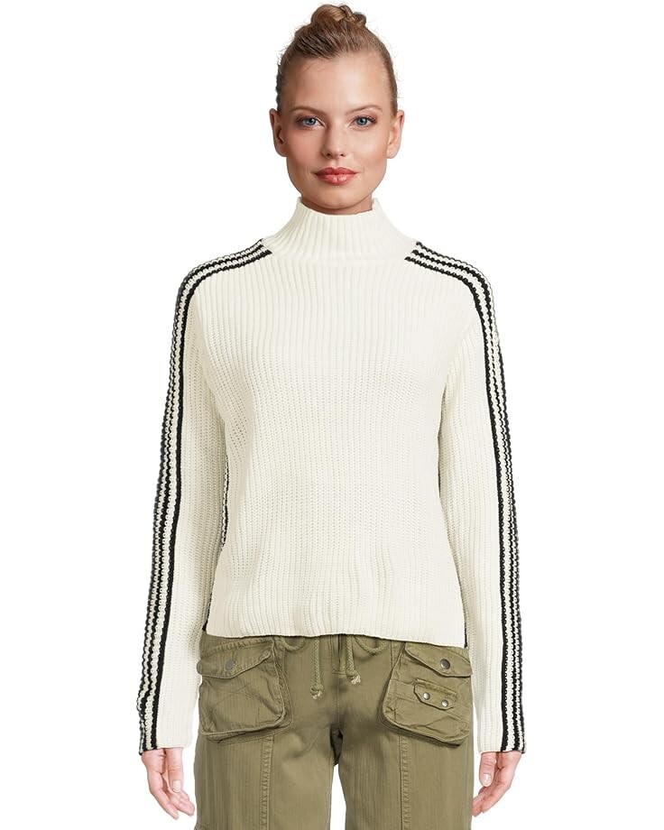 Свитер Sanctuary Sporty Stripe Mock Sweater, цвет Chalk Multi
Свитер Sanctuary Sporty Stripe Mock Sweater, цвет Chalk Multi
