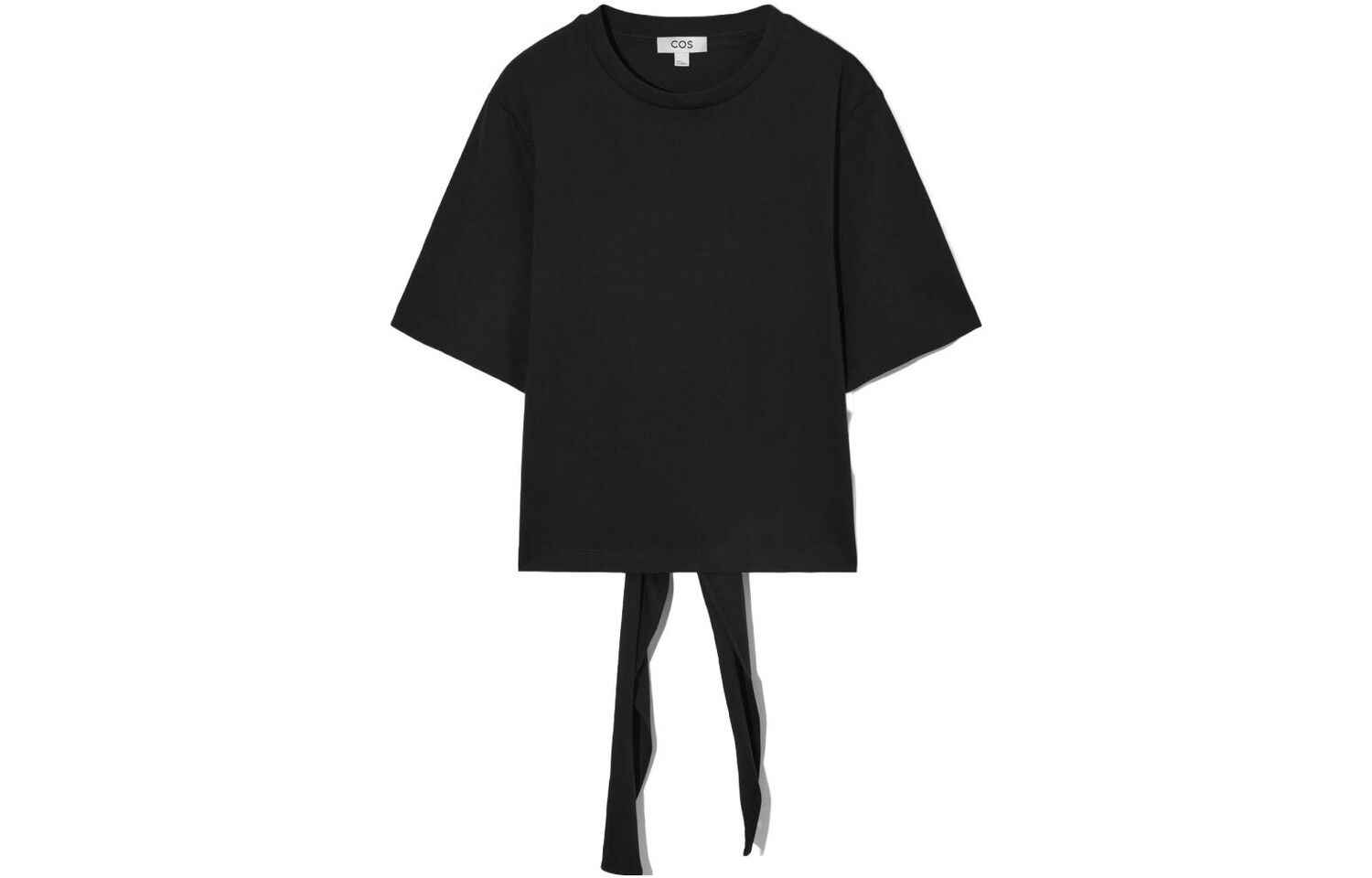 Укороченный топ женский черный Cos 
Укороченный топ женский черный Cos