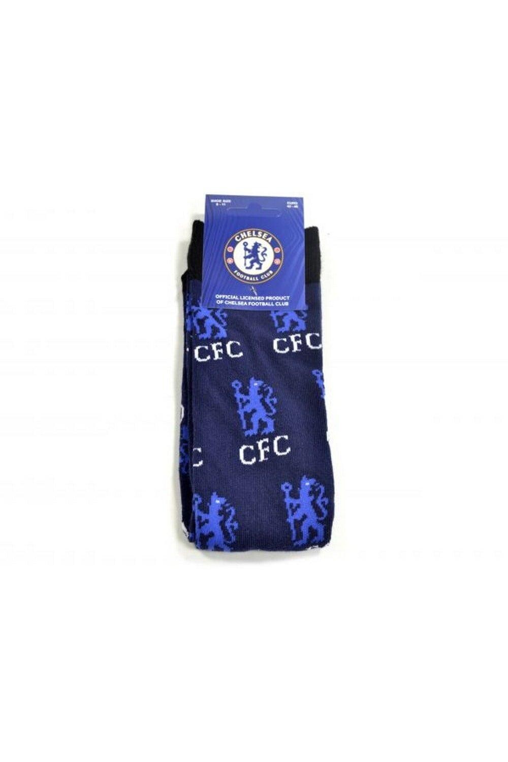Носки с принтом Chelsea FC, синий 
Носки с принтом Chelsea FC, синий