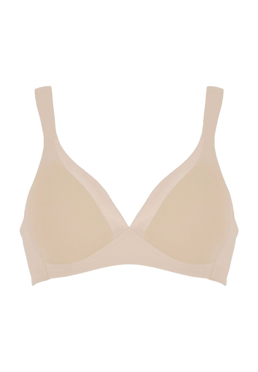 Мягкий бюстгальтер без косточек, на широких бретелях, женский NATURANA, бежевый
Мягкий бюстгальтер без косточек, на широких бретелях, женский NATURANA, бежевый