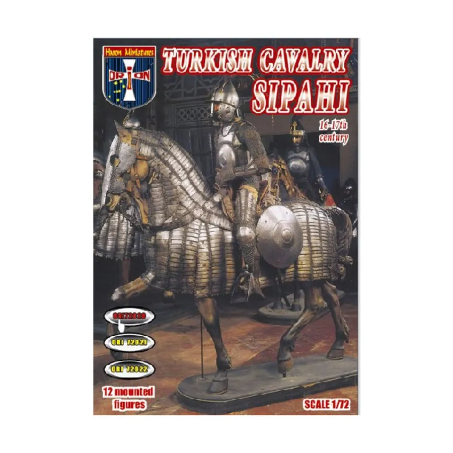 Турецкая кавалерия сипахов (16-17 века), Military Miniatures - Napoleonic (1:72) (Haron Miniatures)
Турецкая кавалерия сипахов (16-17 века), Military Miniatures - Napoleonic (1:72) (Haron Miniatures)