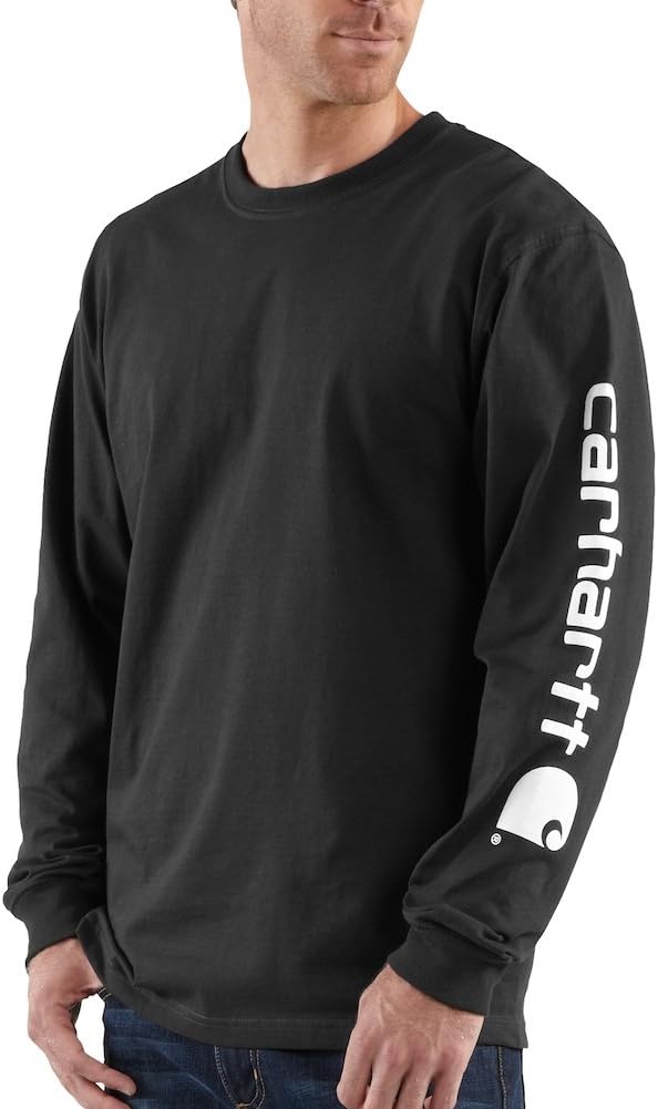 Carhartt мужская футболка с логотипом на рукаве L S Tee Tall, Black
Carhartt мужская футболка с логотипом на рукаве L S Tee Tall, Black