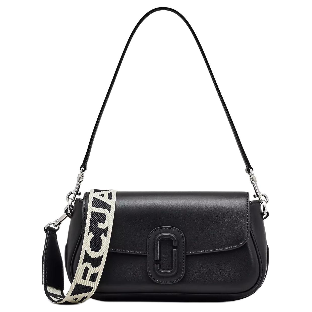 MARC JACOBS Гладкая кожаная портативная сумка через плечо унисекс черная
MARC JACOBS Гладкая кожаная портативная сумка через плечо унисекс черная