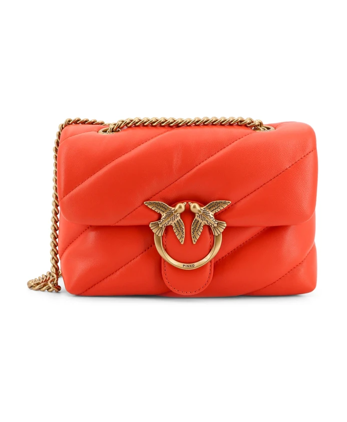 Красная сумка через плечо с металлическими деталями Pinko, красный
Красная сумка через плечо с металлическими деталями Pinko, красный