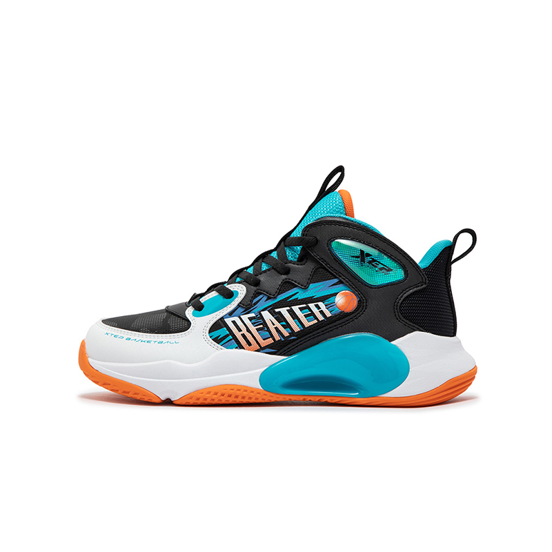 Баскетбольные кроссовки с высоким верхом, устойчивые к истиранию и скольжению, детские XTEP, черный/белый/синий
Баскетбольные кроссовки с высоким верхом, устойчивые к истиранию и скольжению, детские XTEP, черный/белый/синий