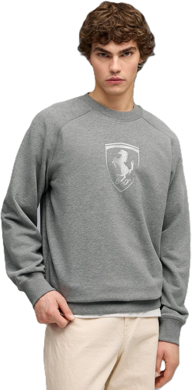 Футболка с эмблемой Ferrari, мужская Puma, серый
Футболка с эмблемой Ferrari, мужская Puma, серый