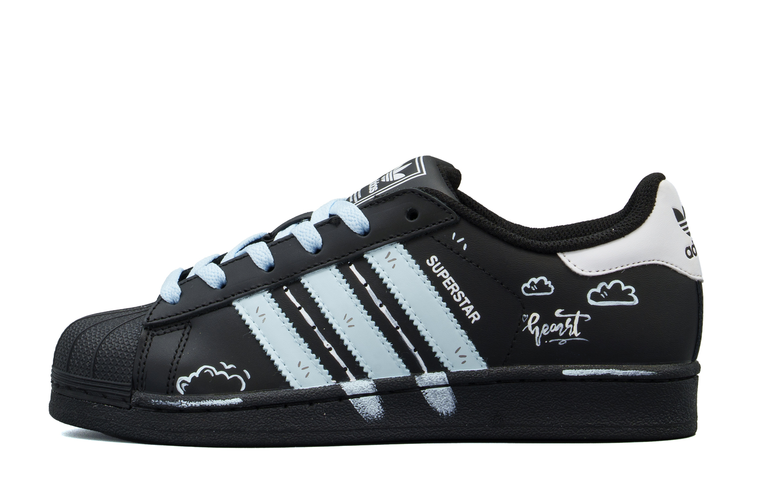 Adidas Originals Superstar 2 Cloudy Cloud Island Style устойчивые к истиранию низкие детские скейтбординговые кроссовки Blue Unisex
Adidas Originals Superstar 2 Cloudy Cloud Island Style устойчивые к истиранию низкие детские скейтбординговые кроссовки Blue Unisex