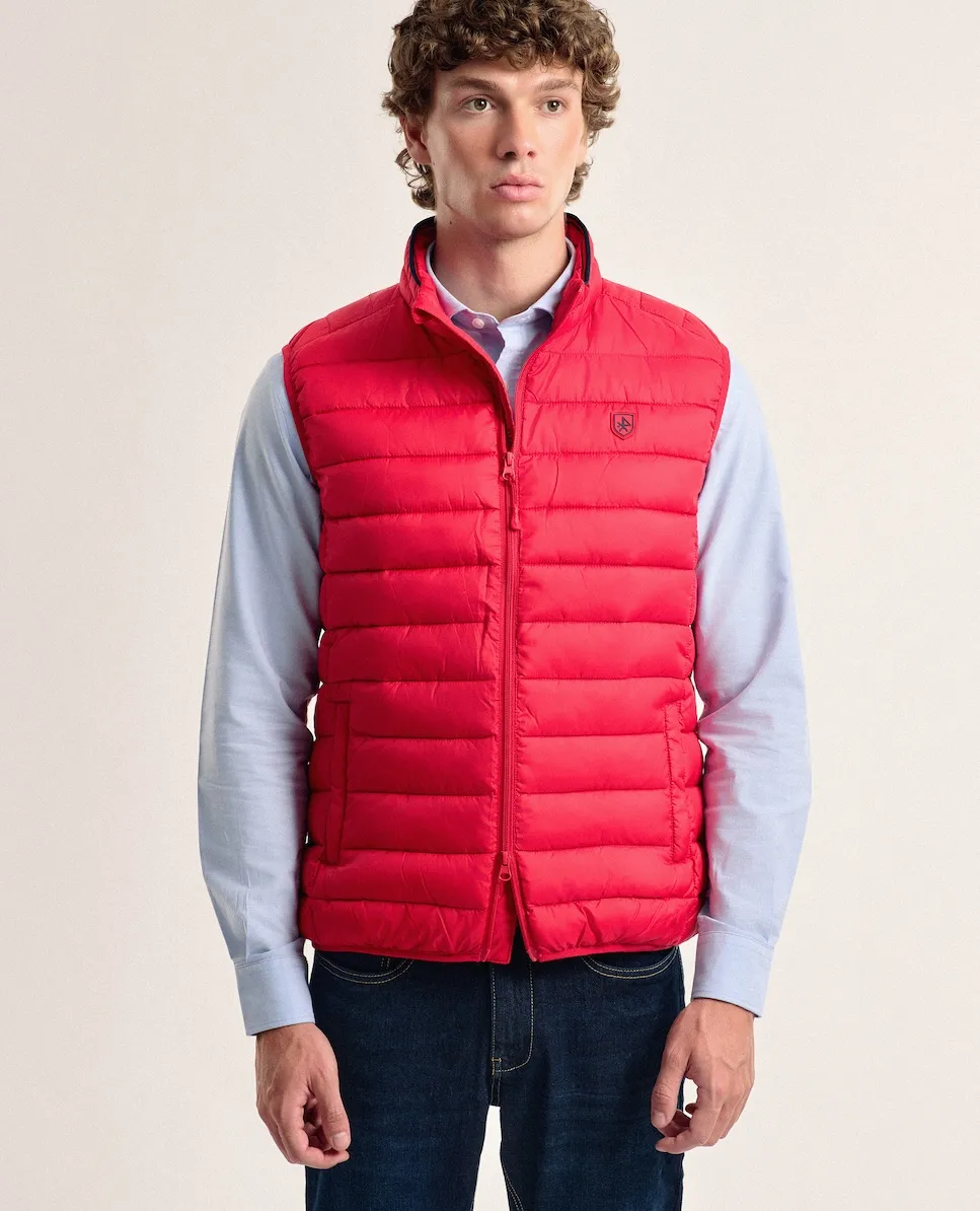 Красный стеганый мужской жилет Valecuatro, красный
Красный стеганый мужской жилет Valecuatro, красный