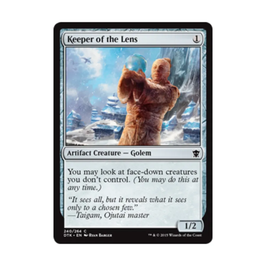 CCG Хранитель линзы (С), MTG - Dragons of Tarkir
CCG Хранитель линзы (С), MTG - Dragons of Tarkir