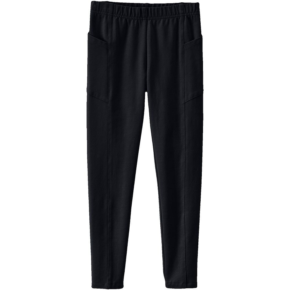 Леггинсы из плотного хлопка с карманом для девочек 2–20 лет Lands' End, стандартные и большие размеры, черный
Леггинсы из плотного хлопка с карманом для девочек 2–20 лет Lands' End, стандартные и большие размеры, черный