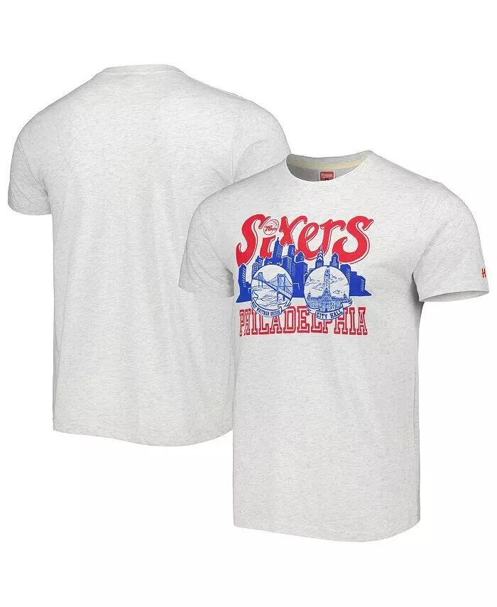 Мужская и женская футболка Ash Philadelphia 76ers Hometown Hyper Local Tri-Blend Homage, серый
Мужская и женская футболка Ash Philadelphia 76ers Hometown Hyper Local Tri-Blend Homage, серый