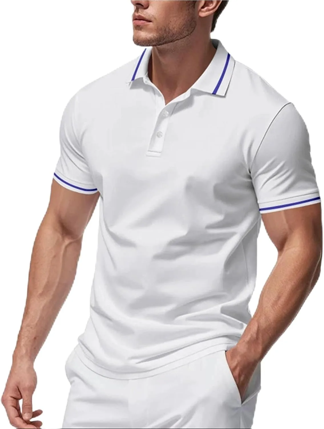 Мужская футболка с коротким рукавом Slim Fit Casual
Мужская футболка с коротким рукавом Slim Fit Casual