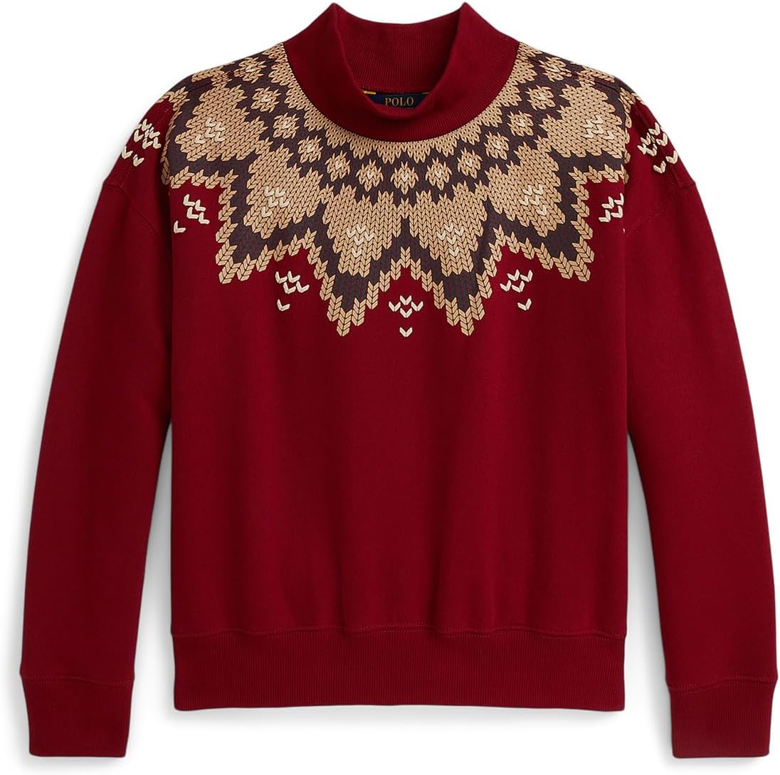 Толстовка свободного кроя из флиса Fair Isle Polo Ralph Lauren Kids, Holiday Red
Толстовка свободного кроя из флиса Fair Isle Polo Ralph Lauren Kids, Holiday Red