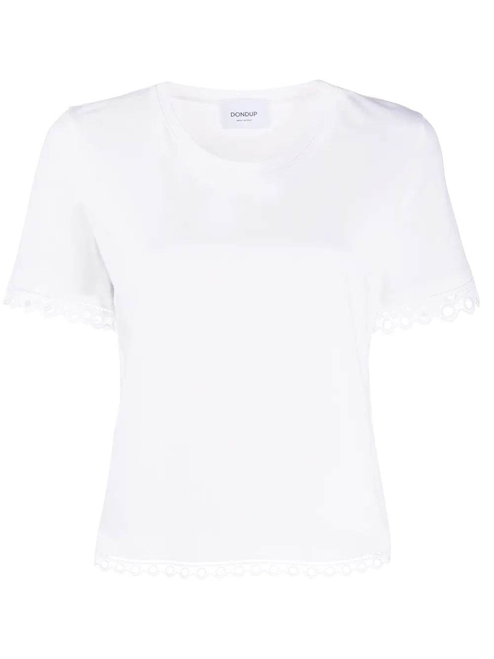 Футболка с вышитым логотипом Dondup, белый
Футболка с вышитым логотипом Dondup, белый