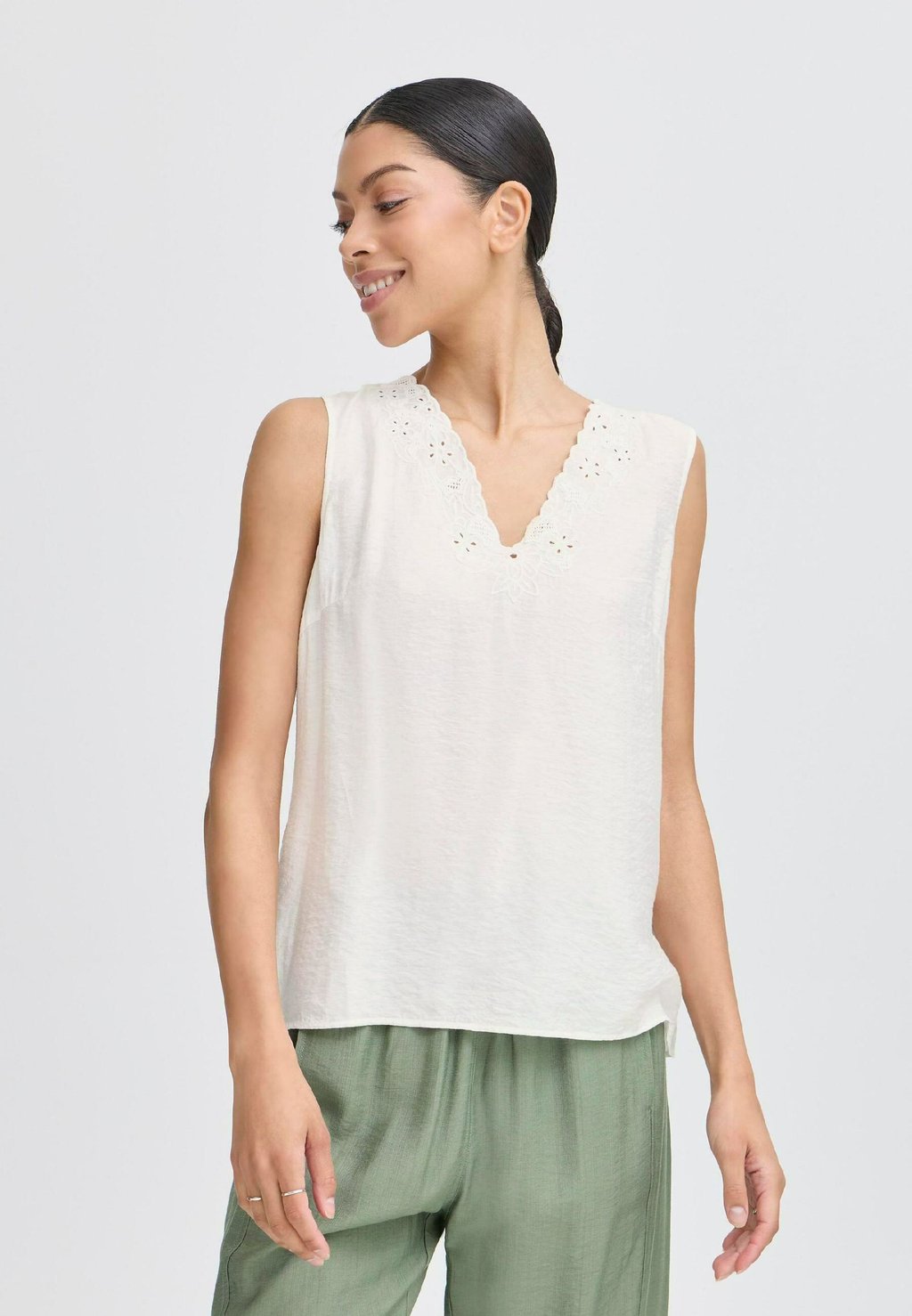 Топ BYHAVALA b.young, белый 
Топ BYHAVALA b.young, белый