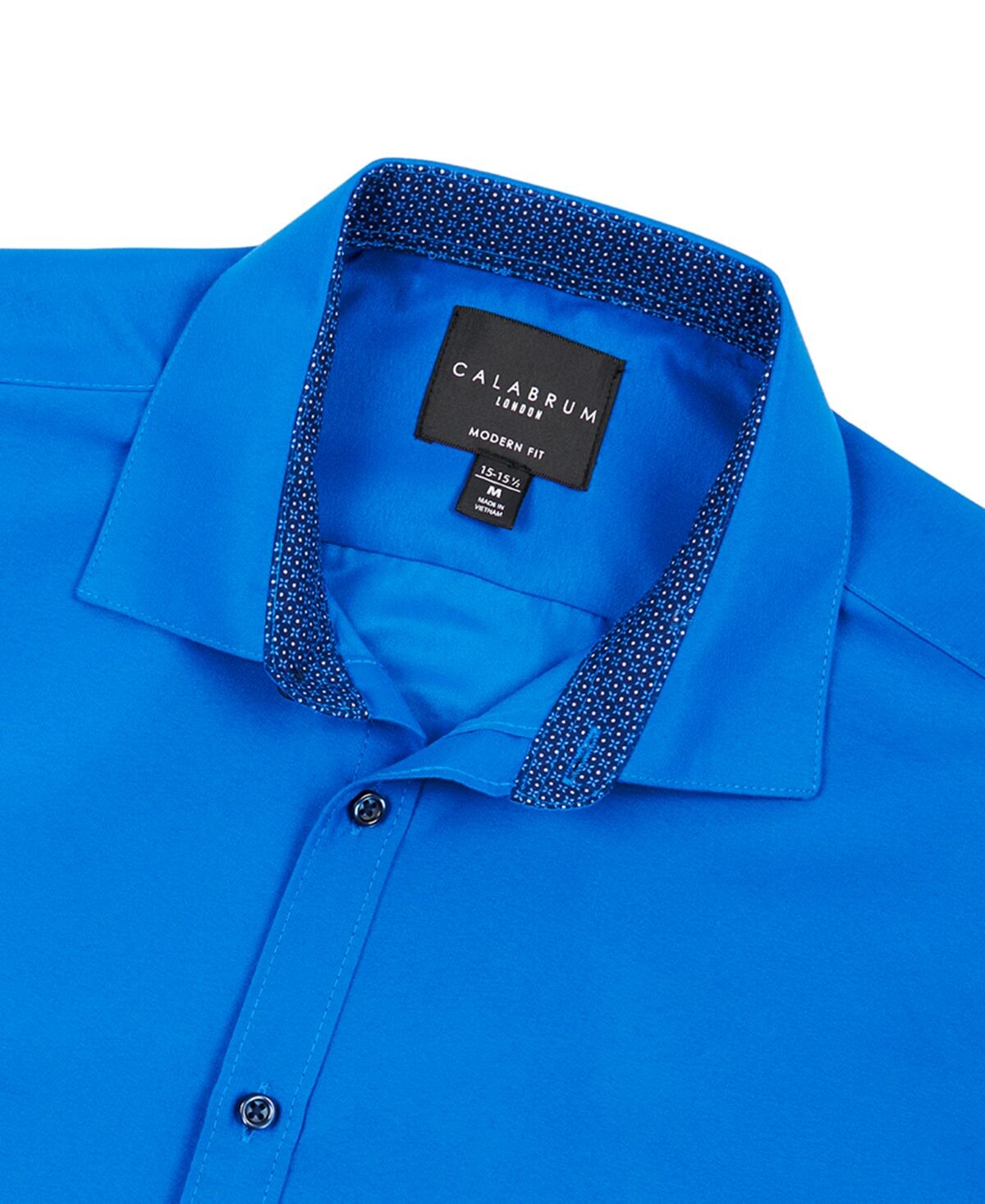 Мужская классическая рубашка обычного кроя, однотонная, без морщин Calabrum
Мужская классическая рубашка обычного кроя, однотонная, без морщин Calabrum