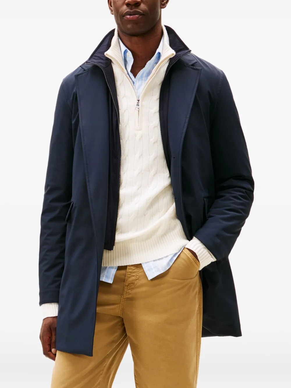 Однобортное пальто Tommy Hilfiger, синий
Однобортное пальто Tommy Hilfiger, синий