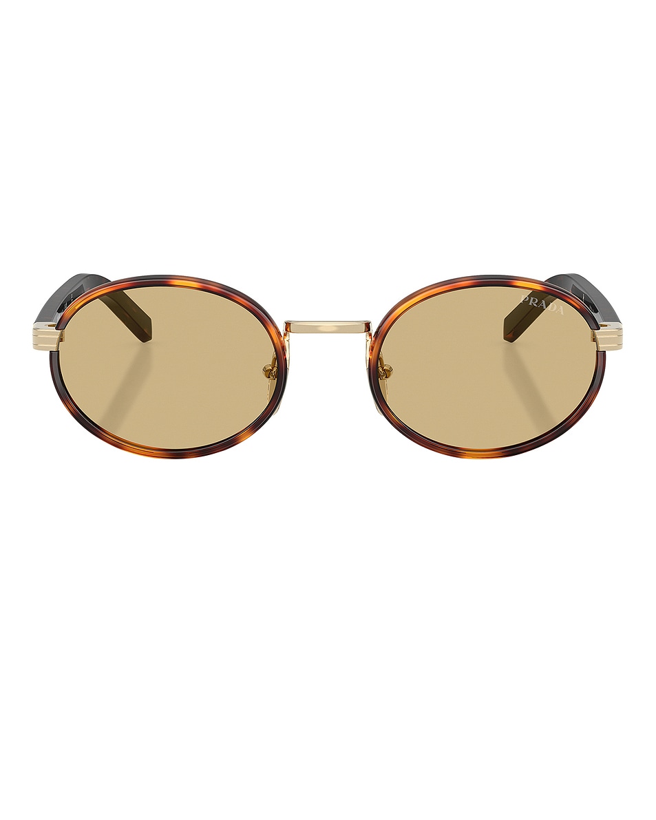 Круглые солнцезащитные очки Prada, Root Tortoise
Круглые солнцезащитные очки Prada, Root Tortoise