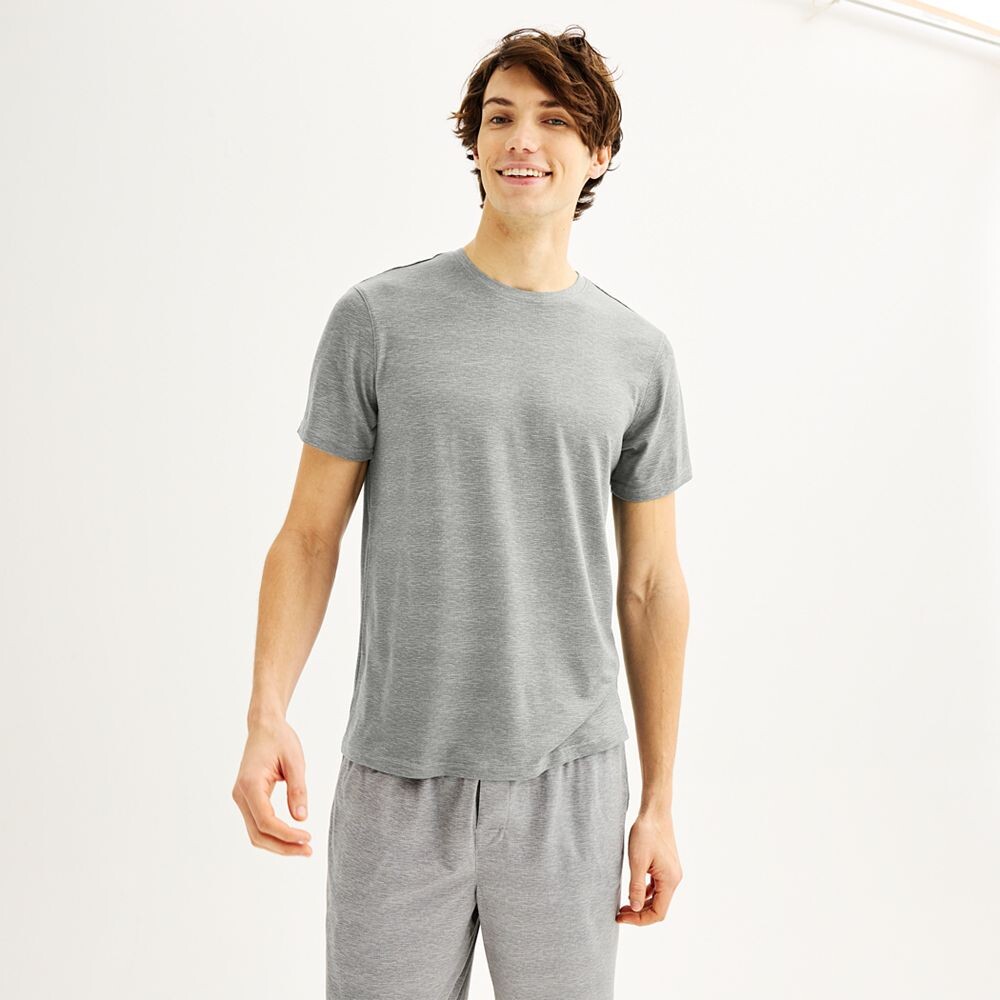 Мужская супермягкая пижамная рубашка с круглым вырезом Sonoma Goods For Life, цвет Light Gray Sd
Мужская супермягкая пижамная рубашка с круглым вырезом Sonoma Goods For Life, цвет Light Gray Sd