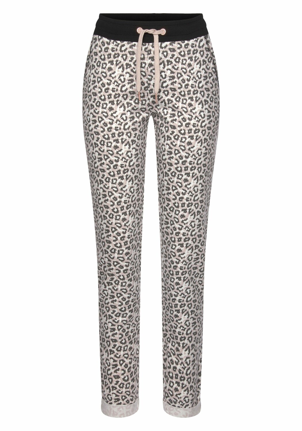 Спортивные брюки LASCANA Lounge, бежевый 
Спортивные брюки LASCANA Lounge, бежевый