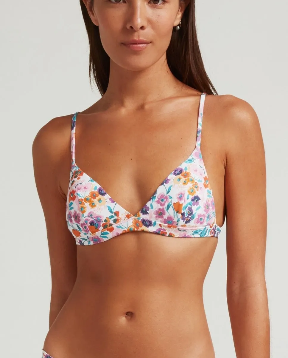 Спортивный треугольный бикини-топ Blossom со съемными поролоновыми подушечками и регулируемыми бретелями Robin Collection, мультиколор
Спортивный треугольный бикини-топ Blossom со съемными поролоновыми подушечками и регулируемыми бретелями Robin Collection, мультиколор