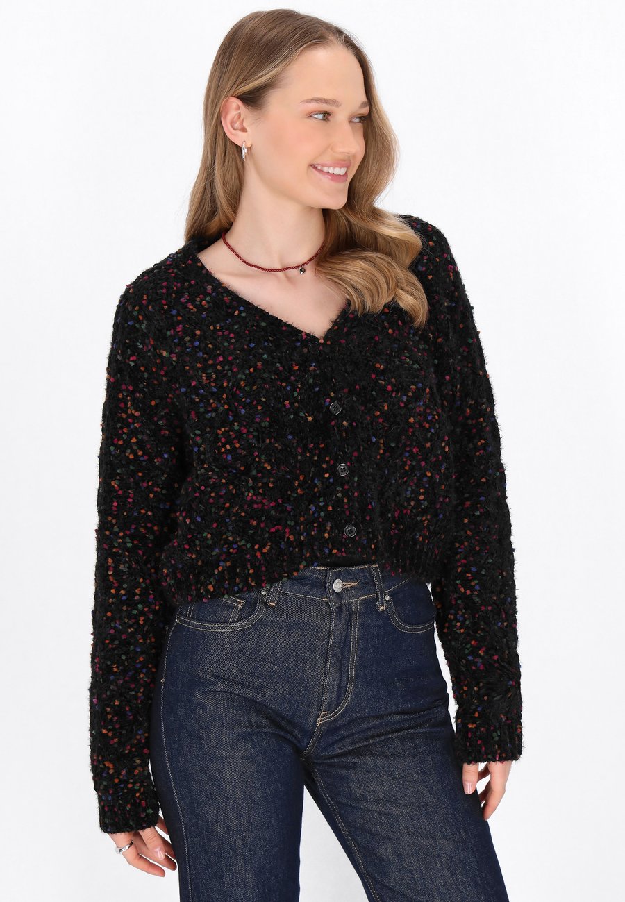 Кардиган myMo Cardigan, Black Multicolor/Black
Кардиган myMo Cardigan, Black Multicolor/Black