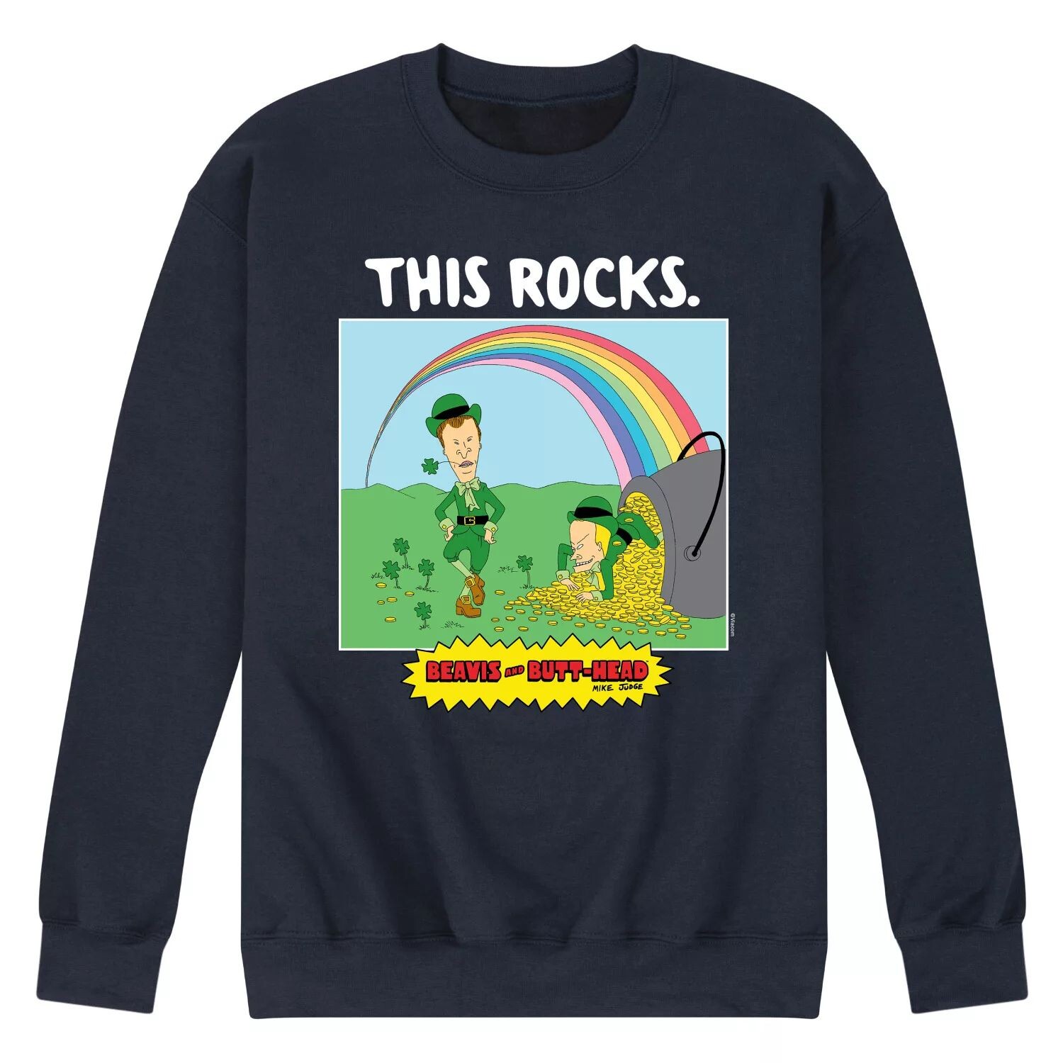 Мужской свитшот ко Дню Святого Патрика с Бивисом и Баттхедом Licensed Character
Мужской свитшот ко Дню Святого Патрика с Бивисом и Баттхедом Licensed Character