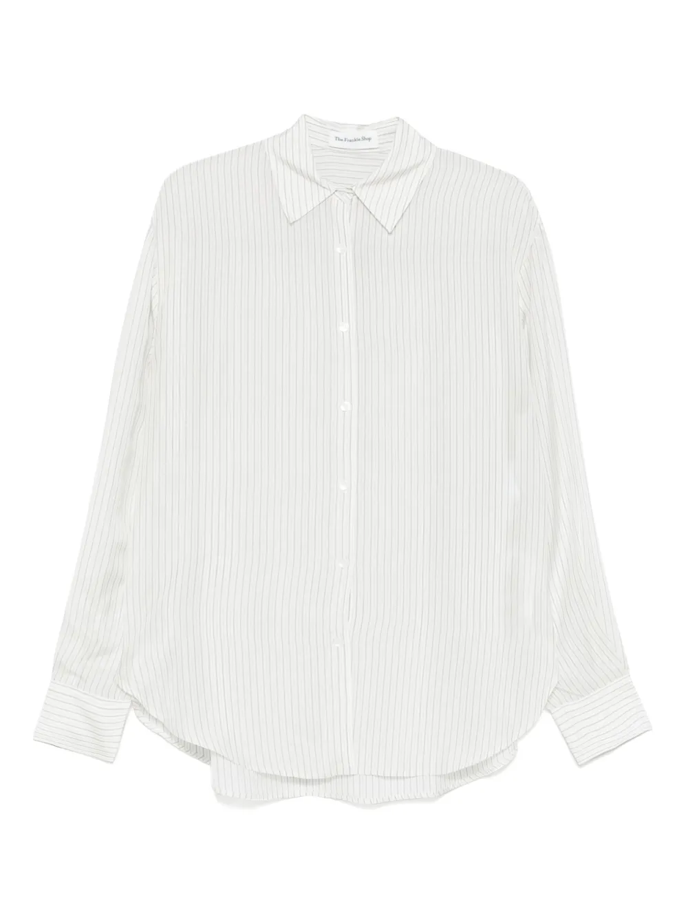 Рубашка Peri в полоску The Frankie Shop, белый
Рубашка Peri в полоску The Frankie Shop, белый