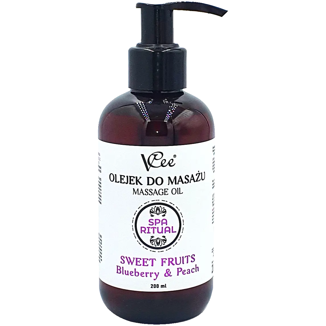 Массажное масло для тела Vcee Sweet Fruits, 200 мл
Массажное масло для тела Vcee Sweet Fruits, 200 мл