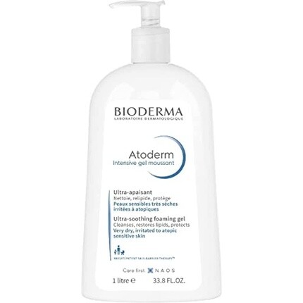 Atoderm Intensiv Foaming Gel Очищающий гель для лица 1000мл, Bioderma
Atoderm Intensiv Foaming Gel Очищающий гель для лица 1000мл, Bioderma