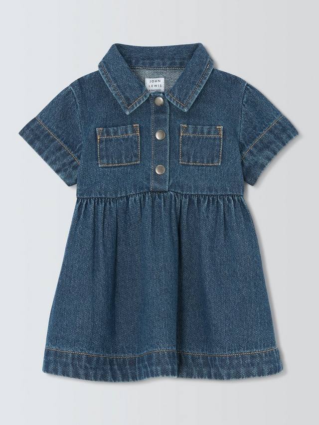 Детское джинсовое платье John Lewis, Denim Blue
Детское джинсовое платье John Lewis, Denim Blue