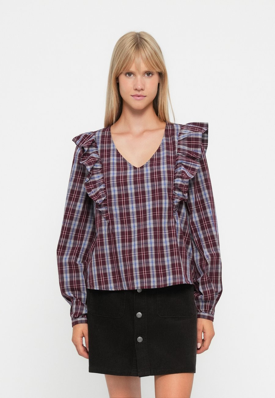 Блуза JDY JDYDOLLY CHECK, Fig/Black/Total Eclipse/Bordeaux
Блуза JDY JDYDOLLY CHECK, Fig/Black/Total Eclipse/Bordeaux