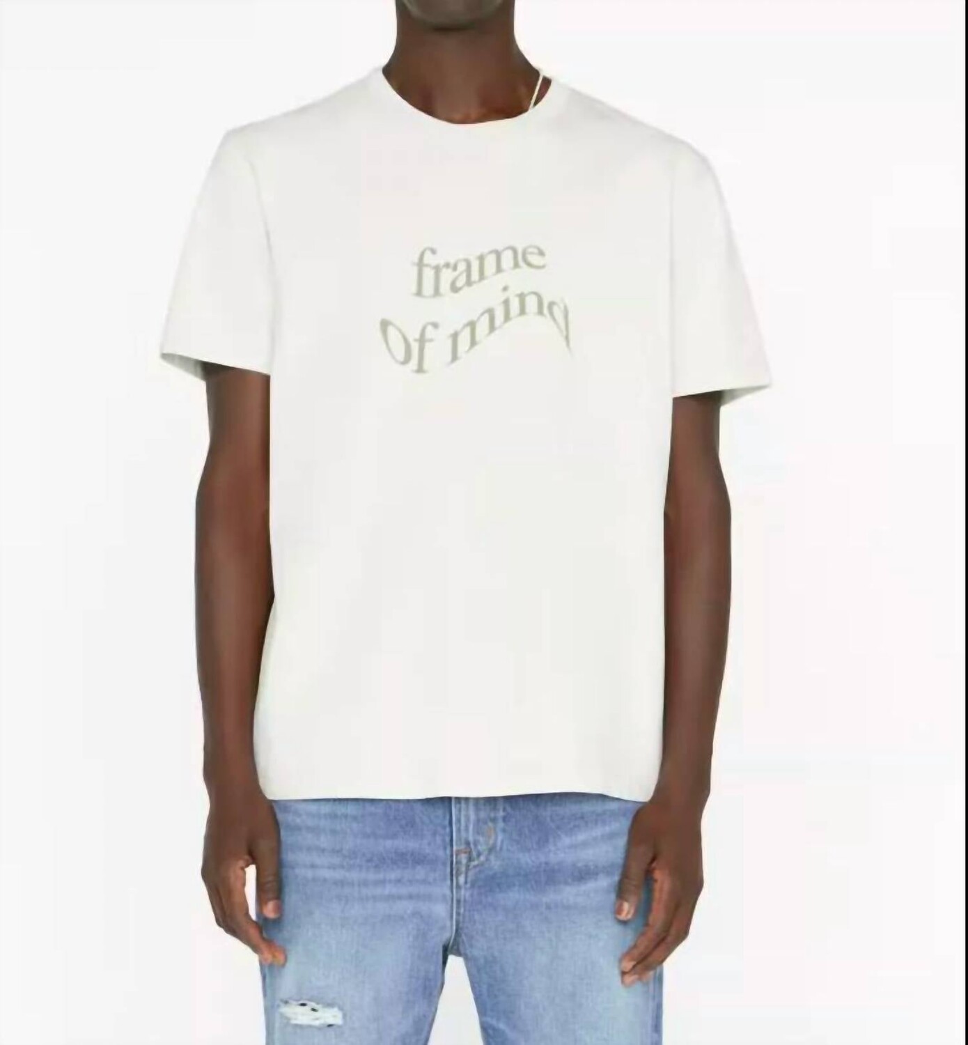 Футболка с волнистым логотипом цвета экрю FRAME, экрю, Белый, Футболка с волнистым логотипом цвета экрю FRAME, экрю
Футболка с волнистым логотипом цвета экрю FRAME, экрю, Белый, Футболка с волнистым логотипом цвета экрю FRAME, экрю