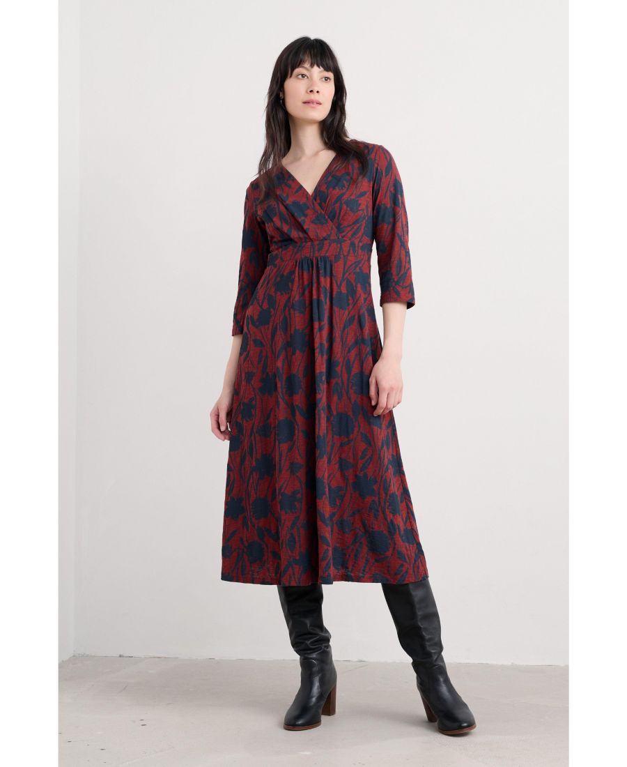 Женское платье-папель 3/4 Seasalt Cornwall, Windswept floral burgundy
Женское платье-папель 3/4 Seasalt Cornwall, Windswept floral burgundy
