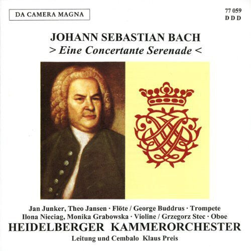 CD диск Bach, J.S. / Preis: Eine Concertante Serenade
CD диск Bach, J.S. / Preis: Eine Concertante Serenade
