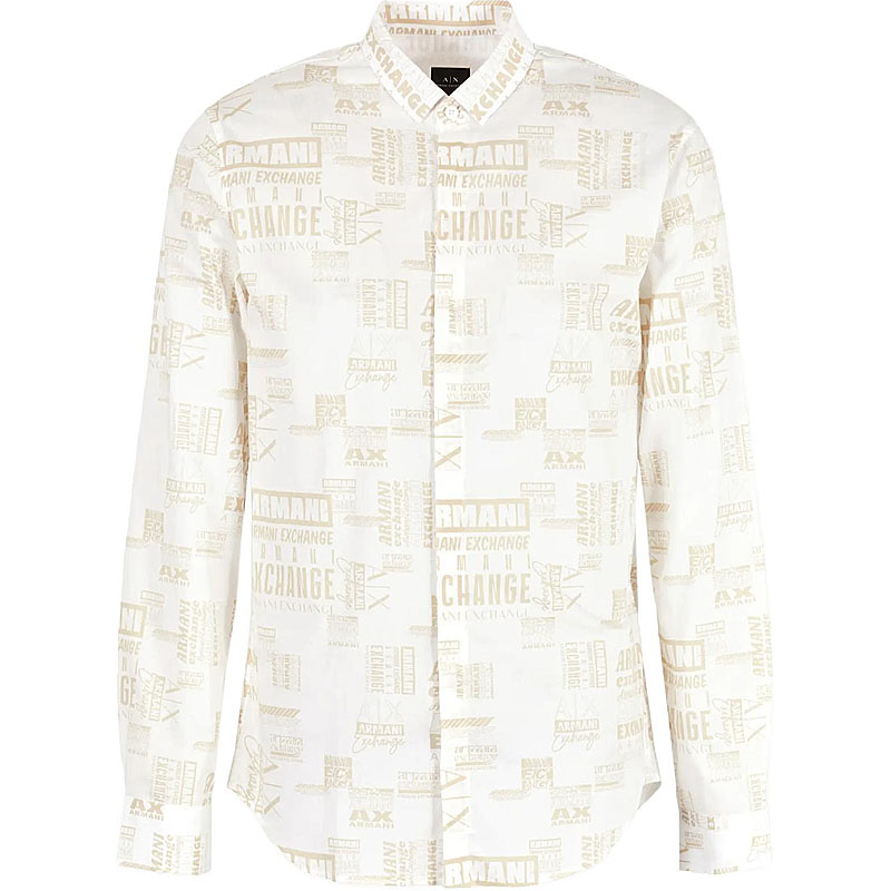 AE SS24 рубашка мужская ARMANI EXCHANGE, экрю
AE SS24 рубашка мужская ARMANI EXCHANGE, экрю