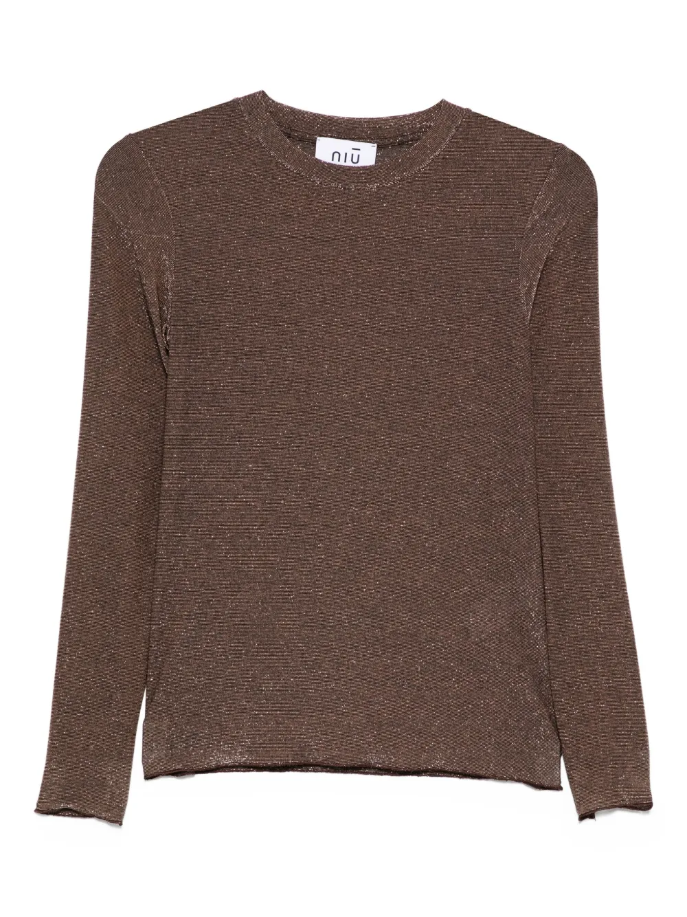 Футболка с блестками Niu, коричневый
Футболка с блестками Niu, коричневый