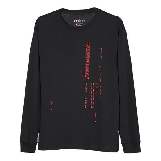 Футболка 23 engineered athleisure casual sports с круглым вырезом и длинными рукавами Air Jordan, черный
Футболка 23 engineered athleisure casual sports с круглым вырезом и длинными рукавами Air Jordan, черный