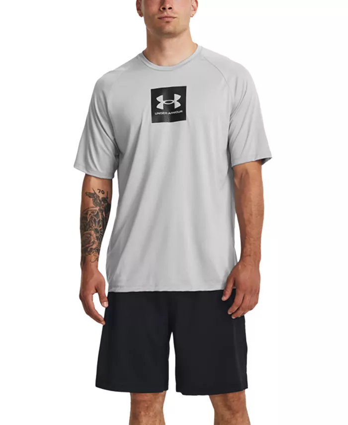 Мужская футболка UA Tech Logo Graphic Performance Under Armour, черный 
Мужская футболка UA Tech Logo Graphic Performance Under Armour, черный